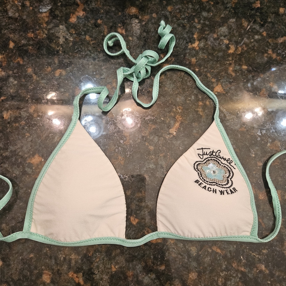 Just Love Women's Mint Green Bikini Top